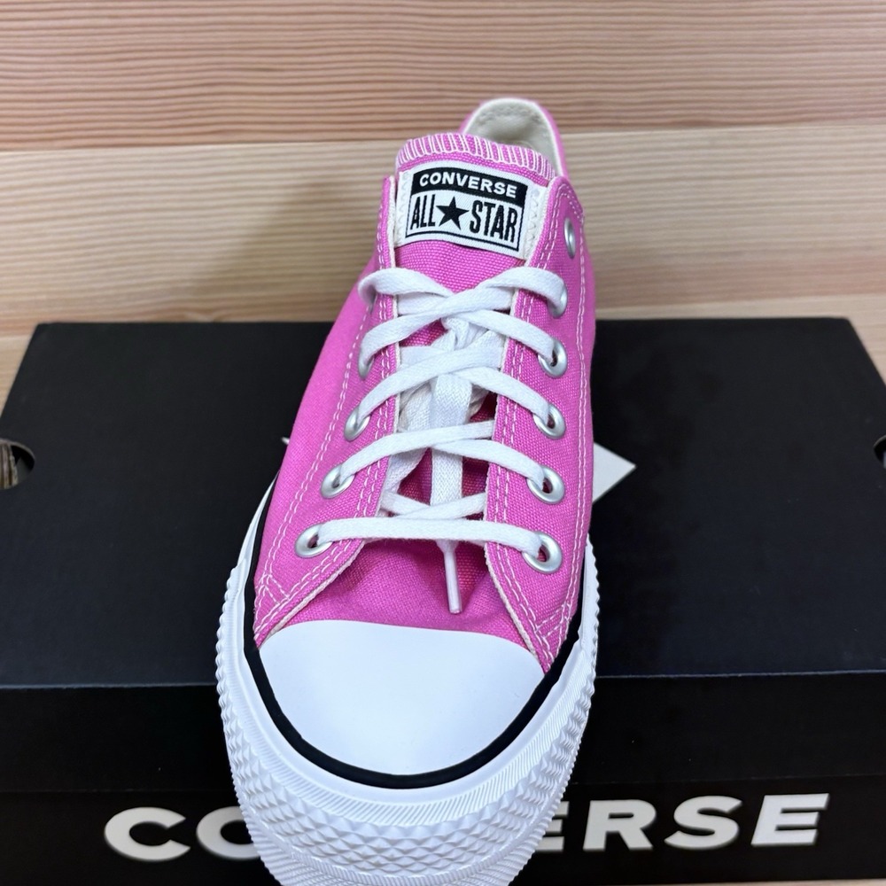 Converse Chuck Taylor All Star Lift Ox Pink White Womens Size 8.5 A16104F - Picture 3 of 6